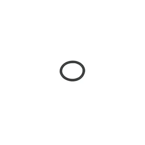 Schwarzer O-Ring von Kludi auf hellem Hintergrund, ovaler Form, mit glatter Oberfläche, geeignet als Dichtungsring in verschiedenen Anwendungen.
